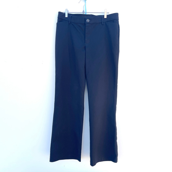 Women's Lee Trousers, Size 12 Short, Black - Picture 3 of 7